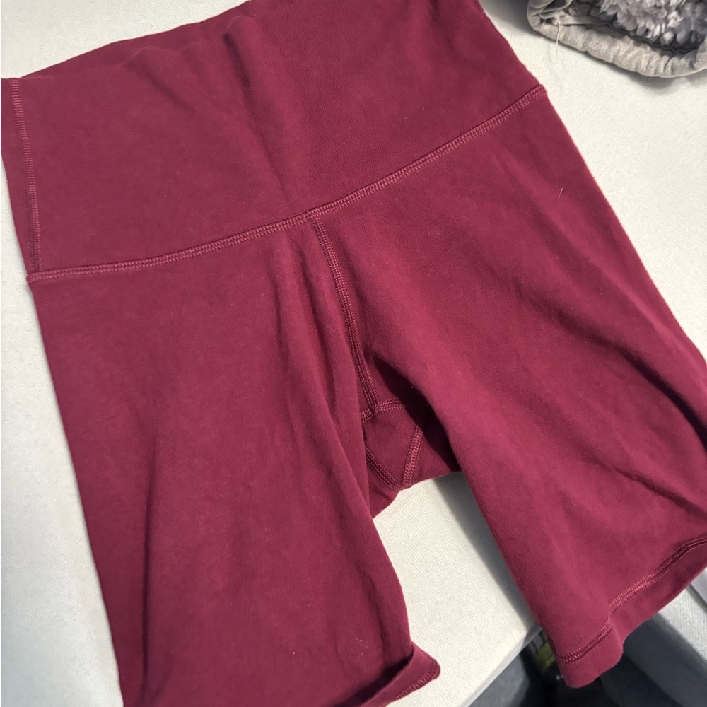 Old Navy Women's Dark Red Bike Shorts